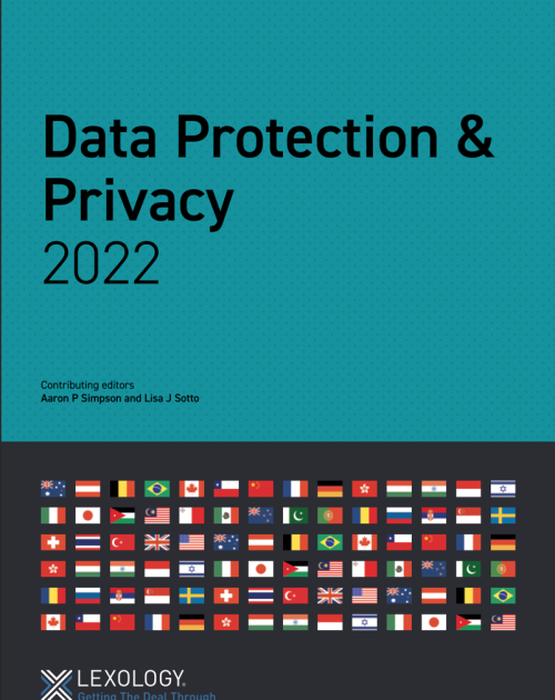 16. Co-authored Pakistan chapter (Data Protection & Privacy) in the Lexology Getting The Deal Through (10th edition)