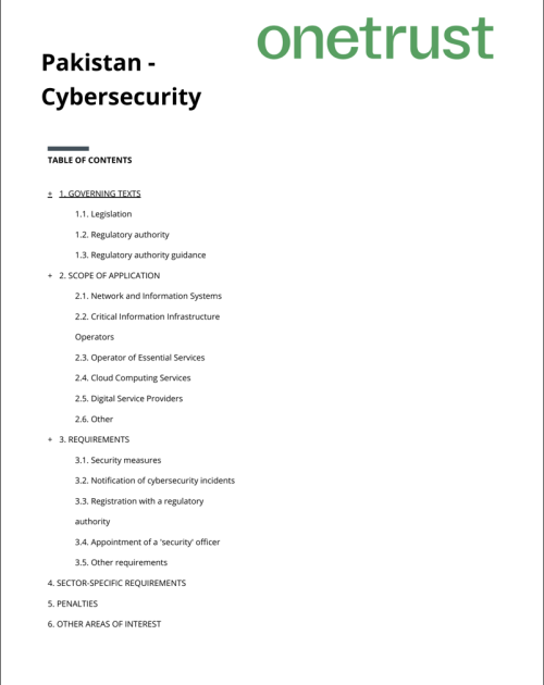 23. Co-authored Cyber Security Guidance Note 2020 published by OneTrust