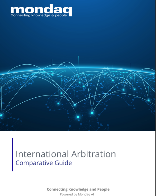 24. Co-authored a chapter in Comparative Guide on International Arbitration 2020 published by MONDAQ