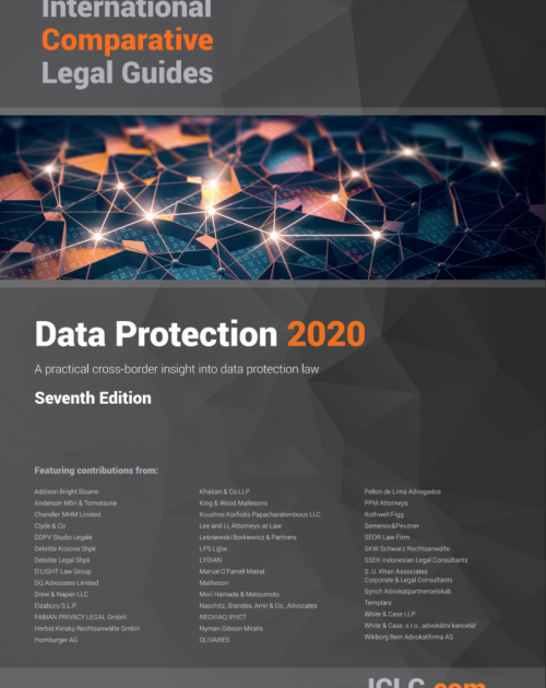 25. Co-authored a chapter in the International Comparative Legal Guide to Data Protection 2020